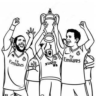 Real Madrid Coloriages