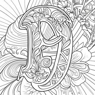 Page à colorier de la lettre Y | Page de coloriage Lettre Y