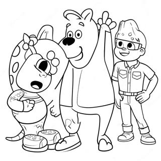 Page à colorier Nickelodeon | Page de coloriage Nickelodeon