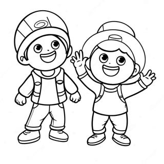 Journée de carrière Coloriages