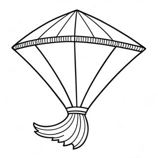 Page à colorier de cerf-volant | Page de coloriage Cerf-volant