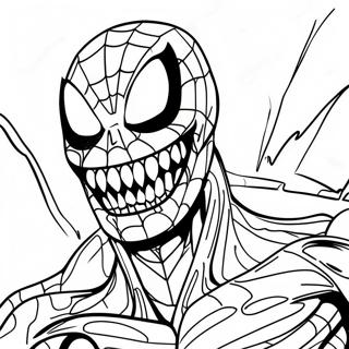 Page à colorier Personnage Carnage | Page de coloriage Carnage