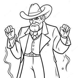 Page à colorier de Helluva Boss | Page de coloriage Helluva Boss