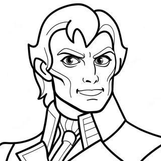 Page à colorier Alastor | Page de coloriage Alastor