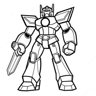 Page à colorier Voltron Défenseur Légendaire | Page de coloriage Voltron