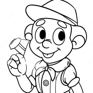 Page à colorier Pinocchio | Page de coloriage Pinocchio