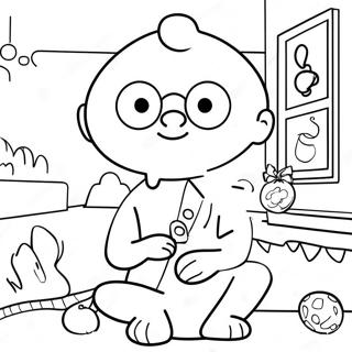 Page à colorier de maîtrise de soi | Page de coloriage Contrôle de soi