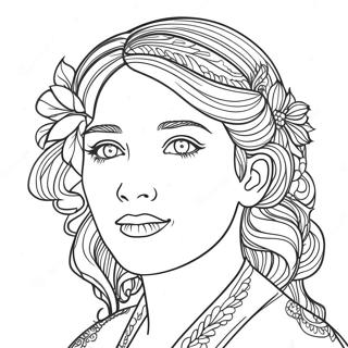 Page à colorier espoir | Page de coloriage Espoir