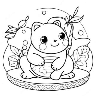 Page à colorier Mitsuri | Page de coloriage Mitsuri