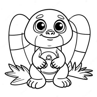 Page à colorier Zuma Aventureux | Page de coloriage Zuma