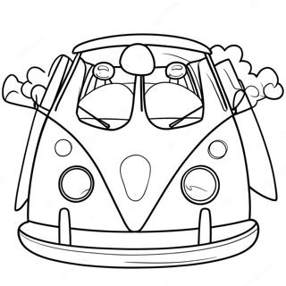 Page à colorier Volkswagen | Page de coloriage Volkswagen