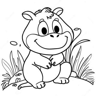 Page à colorier Gruffalo | Page de coloriage Gruffalo