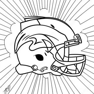 Page à colorier du logo des Baltimore Ravens | Page de coloriage Corbeaux de Baltimore