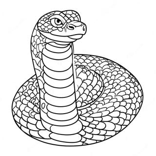 Page à colorier anaconda | Page de coloriage Anaconda