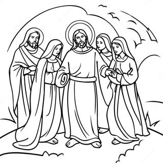 Semaine Sainte Coloriages