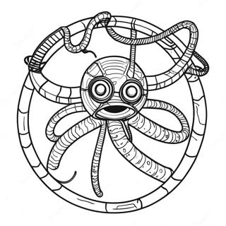 Page à colorier Doc Ock | Page de coloriage Doc Ock