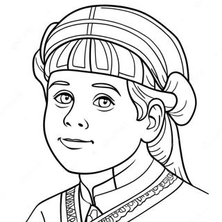 Page à colorier de Samuel | Page de coloriage Samuel