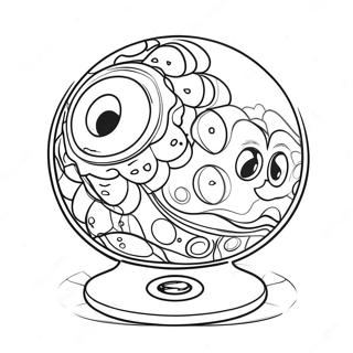 Page à colorier Jouet Pop It | Page de coloriage Pop It