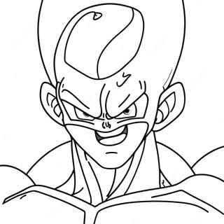 Page à colorier de Frieza | Page de coloriage Frieza