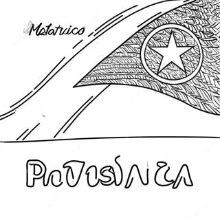 Page à colorier du Drapeau de Cuba | Page de coloriage Cuba