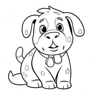 Page à colorier de Monty le Magnifique | Page de coloriage Monty