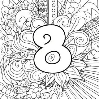 Page à colorier du numéro 3 | Page de coloriage Numéro 3