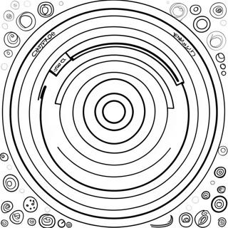 Page à colorier le logo de Target | Page de coloriage Magasin Target