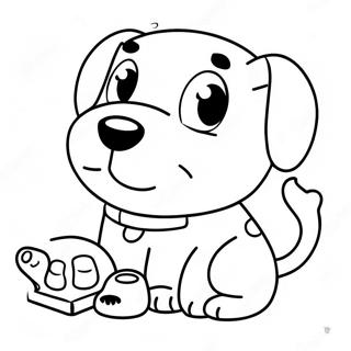 Page à colorier de personnages mignons de Pet Simulator X | Page de coloriage Simulateur d'Animaux X