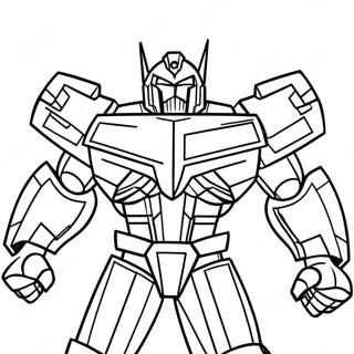 Page à colorier de Megatron | Page de coloriage Mégatron