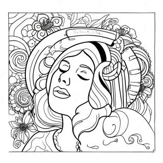 Page à colorier de la couverture d'album | Page de coloriage Couverture d'album