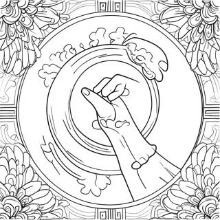 Page à Colorier Symbolique de Yom Kippour | Page de coloriage Yom Kippour