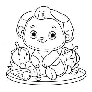 Page à colorier Luca | Page de coloriage Luca