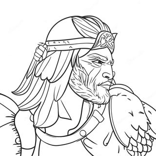 Page à colorier de Game of Thrones | Page de coloriage Jeu des Trônes