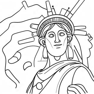Page à colorier pays | Page de coloriage Pays