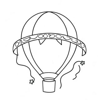 Page à colorier de ballons de félicitations lumineux | Page de coloriage Félicitations