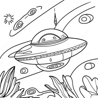Page à colorier vaisseau spatial | Page de coloriage Vaisseau spatial