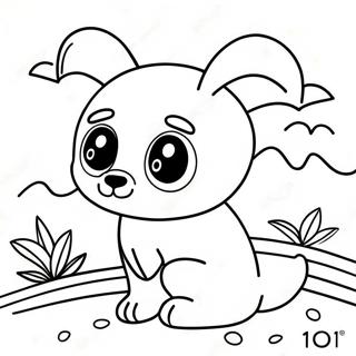 101 pages à colorier pour enfants | Page de coloriage 101