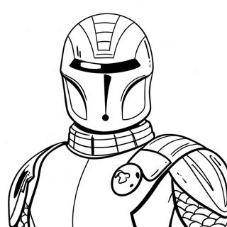 Page à Colorier Cobra Commander GI Joe | Page de coloriage GI Joe