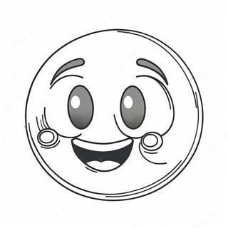 Page à colorier Émoji