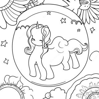 Page à colorier céleste | Page de coloriage Céleste