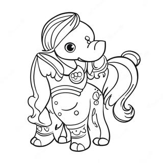 Page à colorier de Doma | Page de coloriage Doma