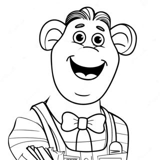 Page à colorier Personnages du Film Sing 2 | Page de coloriage Chante 2