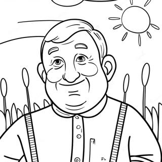 Page à colorier d'Eric Carle | Page de coloriage Eric Carle