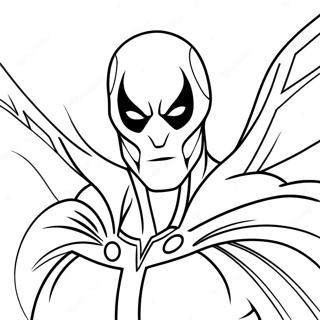 Page à colorier Spawn | Page de coloriage Spawn