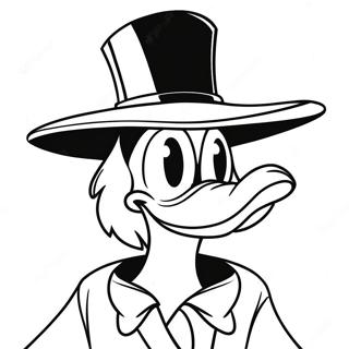 Page à colorier de Daffy Duck | Page de coloriage Daffy Duck