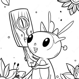 Page à colorier Forky | Page de coloriage Forky