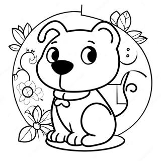 Page à colorier à tracer pour enfants | Page de coloriage Dessin
