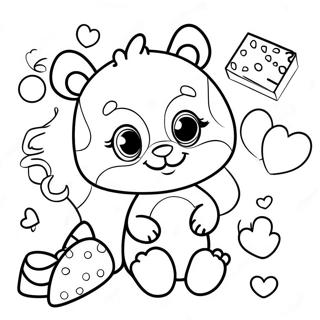 Page à colorier ABC de la Baby Shower | Page de coloriage Bébé Douche ABC
