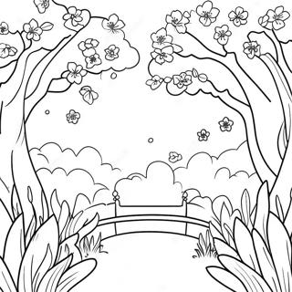 Fleur de cerisier Coloriages