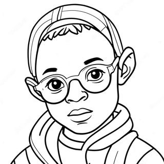 Page à colorier du prodige | Page de coloriage Prodige
